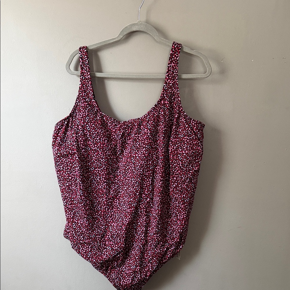 Women’s One Piece Bodysuit Coverage Swimsuit.